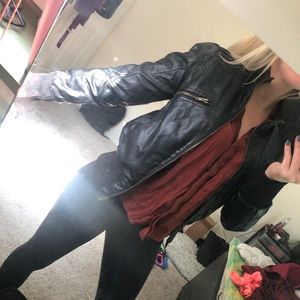 Ambiance apparel leather jacket
